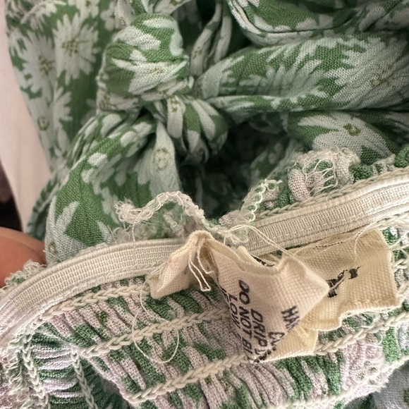 Floral Green Dress - Picture 6 of 6